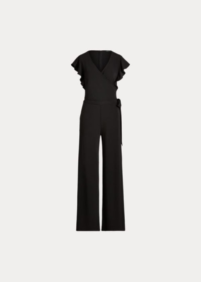 Women's Ralph Lauren Wrap-Style Jersey Jumpsuits | 704256RXB